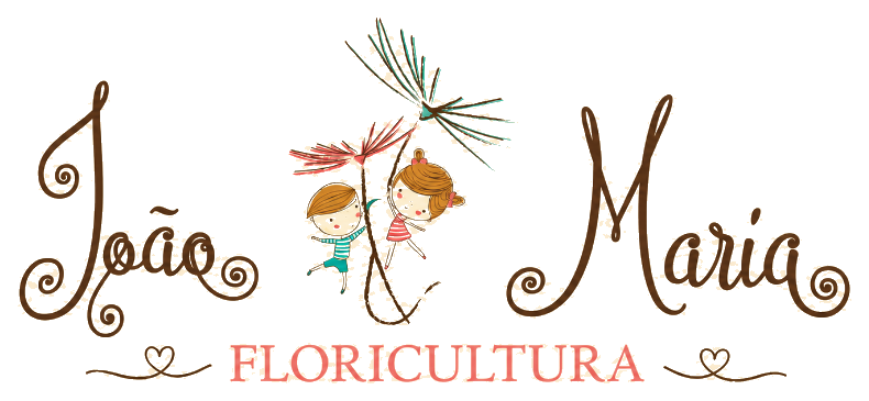 João & Maria Floricultura Logo